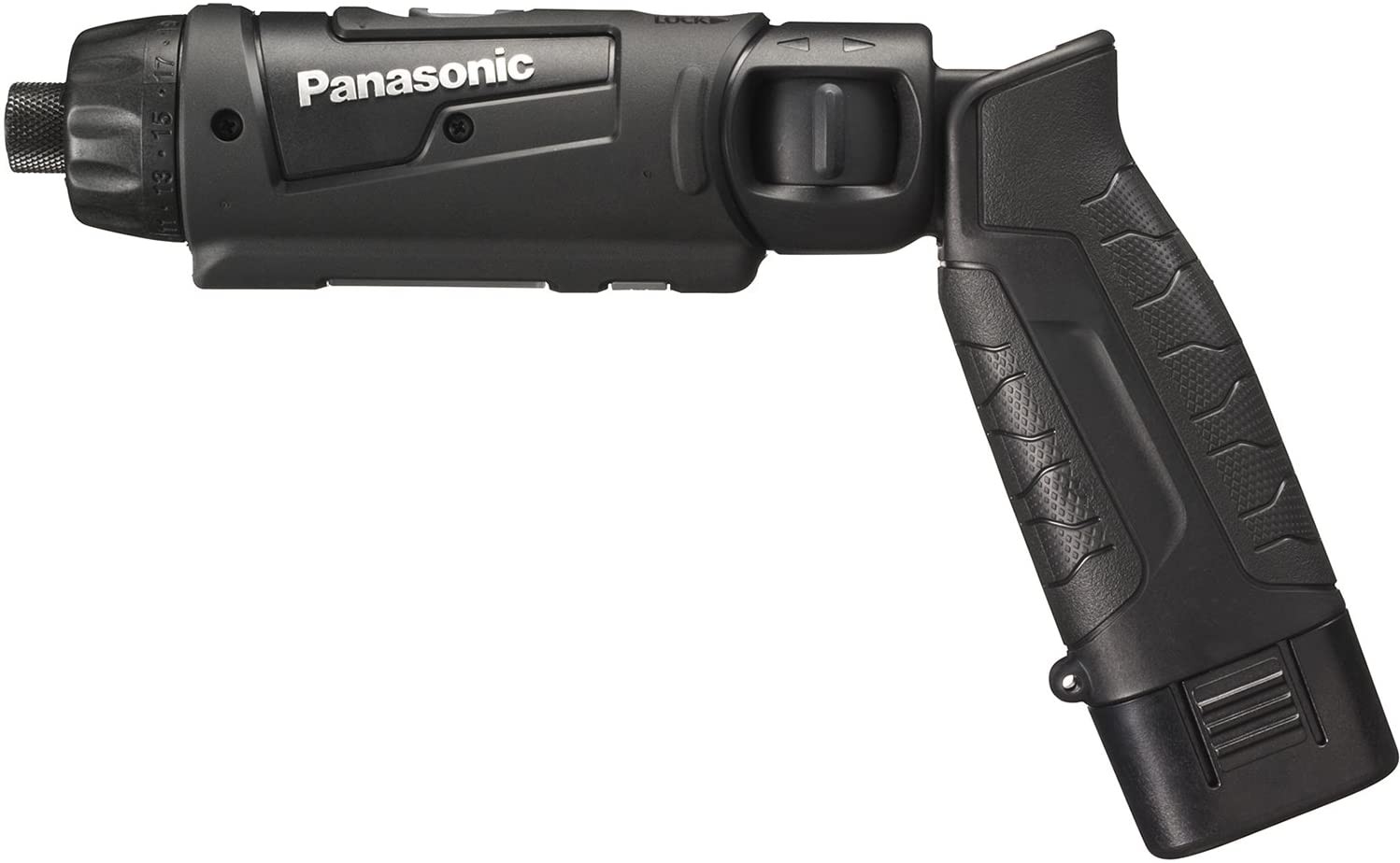 Panasonic Panasonic Electric Charging Stick EZ7421(7.2V) High Precision Small Driver ~M5 Equipped with Wide LED Light at Hand 1.5Ah Battery Case×2pcs・Charger・With Storage Case Black EZ7421LA2S-B